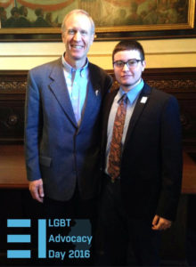 Gov. Rauner meets with transgender student Finn DeLima