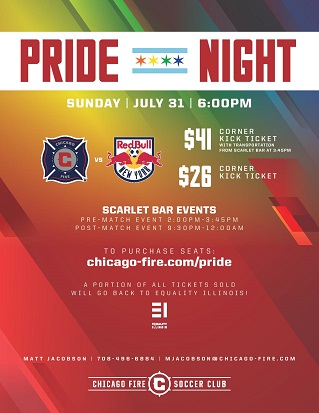 2016 FIRE Pride Night Flyer