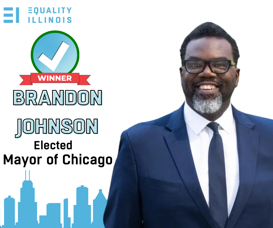 2023 Municipal RUNOFF election congrats graphics - bRANDON jOHNSON